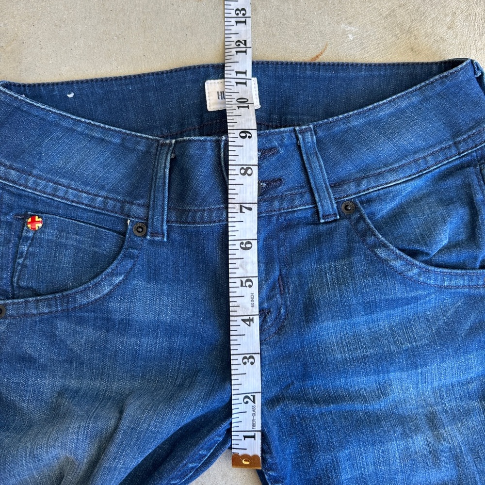 Hudson Signature Bootcut Women's Blue Jeans Size 26 - Picture 7 of 10